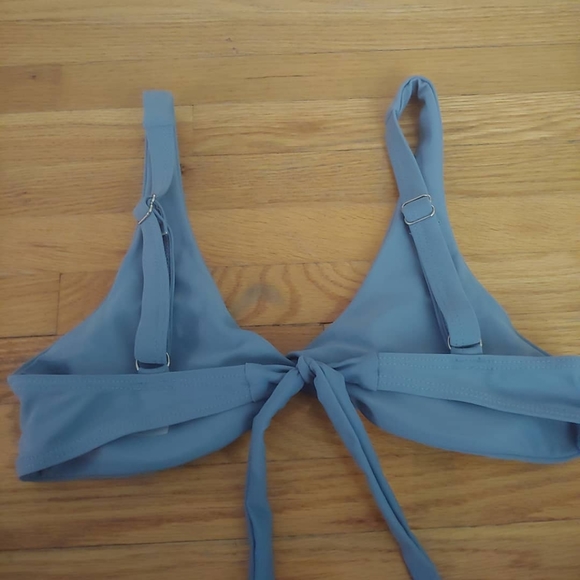 New Shein Blue Bikini Top - Picture 2 of 3